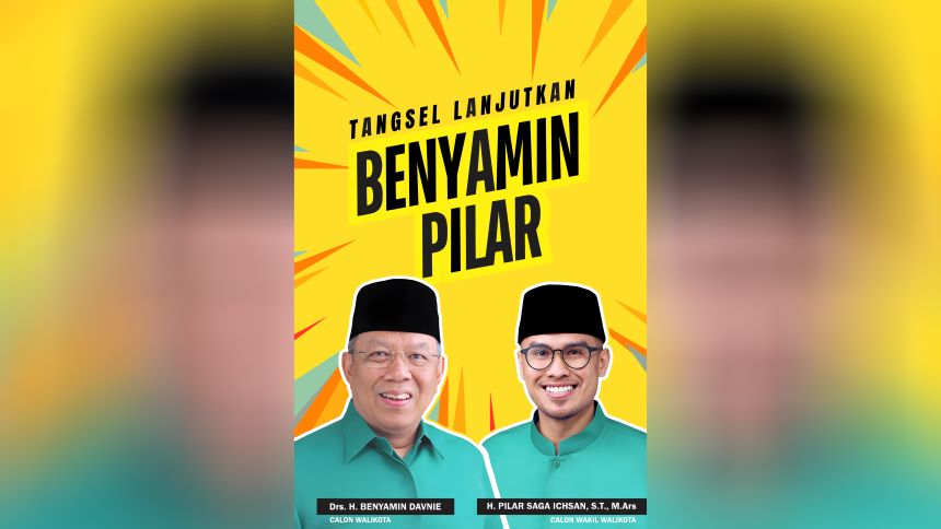 Benyamin Davnie & Pilar Saga Ichsan (Ben-Pilar) for Tangsel 2024